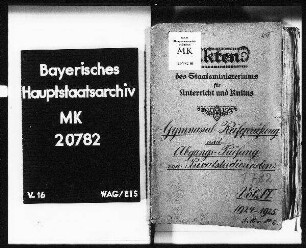 Zulassung von Privatstudierenden zur Gymnasial-Absolutorialprüfung.