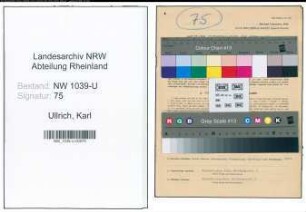 Entnazifizierung Karl Ullrich , geb. 05.03.1909 (Angestellter)