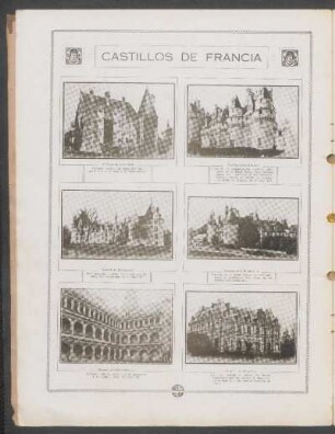 Castillos de Francia - [Ilustración]