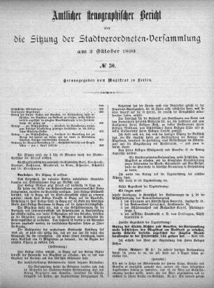 No. 30, 2. Oktober 1890