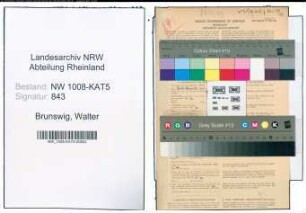 Entnazifizierung Walter Brunswig , geb. 15.05.1918 (Arzt)