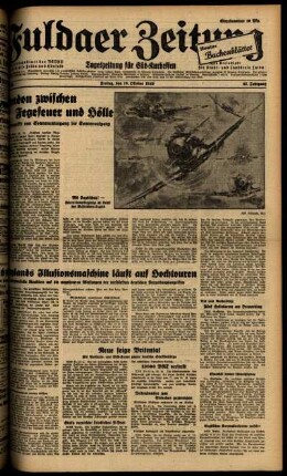 Ausgabe vom Freitag, den 18. Oktober 1940.