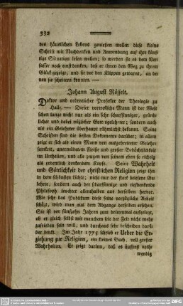Johann August Nösselt