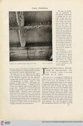 18.1902/03 =Nr 72: The international exhibition of decorative art at Turin : the Italian section