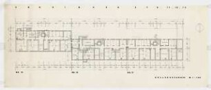 Wohnhäuser Zähringerstraße 17-19, Berlin-Wilmersdorf: Grundriss Kellergeschoss 1:100