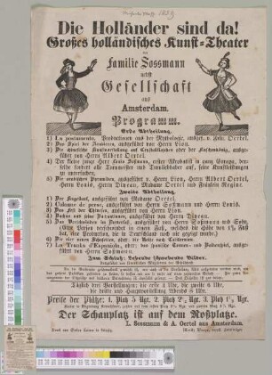 Die Holländer sind da!