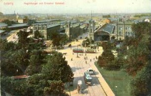 Leipzig: Magdeburger und Dresdner Bahnhof