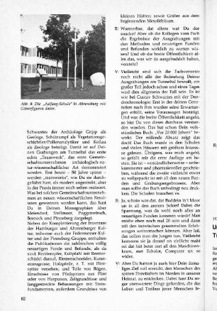 Die "Aalfang-Schule" in Ahrensburg mit Götterfiguren davor