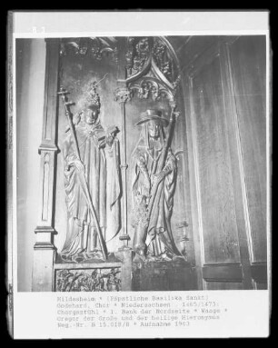 Gregor der Große und der heilige Hieronymus