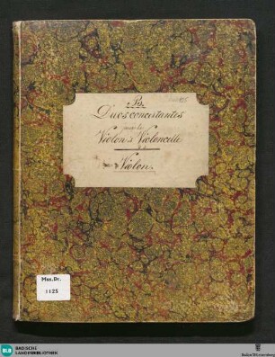 Grand duo concertant pour violon et violoncelle : op. 47. 9.e Livre