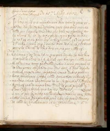 Q. Lettre à Monsr. Arnauld du 15. de May 1683.
