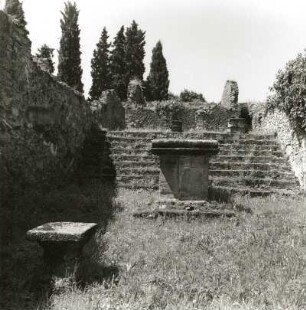 Pompeji. Tempel des Zeus Meilichios