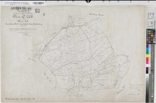Westerkappeln (Westerkappeln), Zusammenlegung Düte, Urkarte 1 Westerkappeln Flur 36