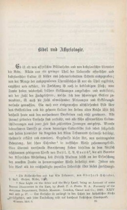 425-445 Bibel und Assyriologie