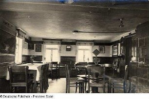 Hotel de bücke Dich. Gaststube