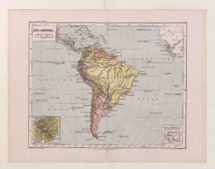 Die Landenge v. Panama u. der projektierte Panama-Kanal