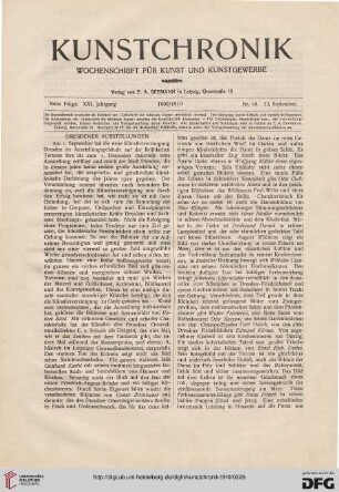 Heft 40 (23. September 1910)