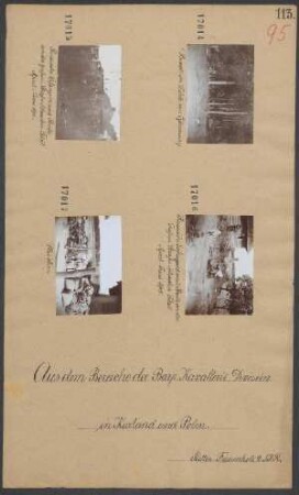 Russische Gefangene und Beute an der großen Straße Schaulen-Tilsit April-Juni 1915