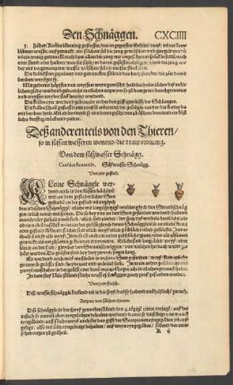 Deß anderen teils von den Thieren/ so in süssen wasseren wonend/ die dritte ordnung.