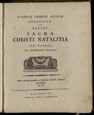 3: Anecdota quaedam ad historiam Concilii Tridentini pertinentia. Nr. III