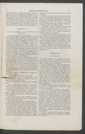 Capítulo VII. - De como Ibo Quaterquem de Saint-Maló fué presentadó á Sindía.