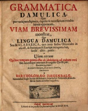 Grammatica Damulica