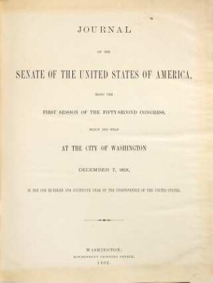 Senate documents. [428.] 1891/92 = Congress 52, Sess. 1