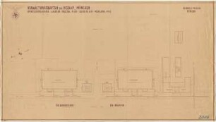 Troost, Paul Ludwig; München, Arcisstr. 12; Führerbau der NSDAP - Entwässerungsanlage (Lageplan)