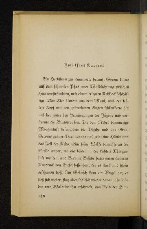 Zwölftes Kapitel