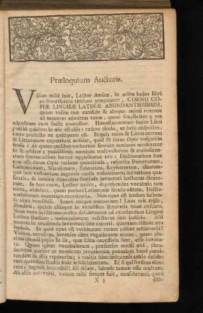 Praeloquium Auctoris