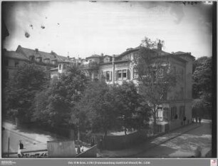 Rückseite Taubenstraße 23-27 von Süden