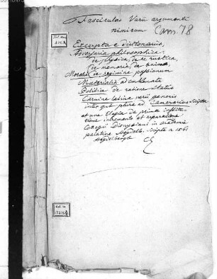 Excerpta e dictionariies, physica, philosophica, literaria etc. - BSB Clm 10428