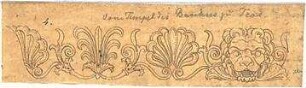 Gmelin, Leopold; Sammlung Gmelin: Kunstgewerbe - Kiste XVI - Bacchustempel (Detail)