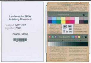 Entnazifizierung Maria Assent , geb. 13.07.1903 (Lehrerin)