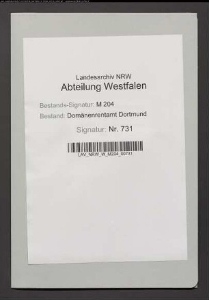 Ablösung einer Zehntrente in Obercastrop (Stadt Castrop-Rauxel) durch Heiermann in Giesenberg (Stadt Herne)