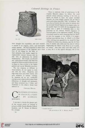 22: Coloured etchings in France, [2]