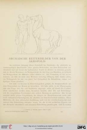 8: Archaische Reiterbilder von der Akropolis