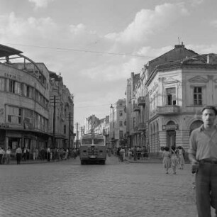 Ein Betriebswerk in der Altstadt Plowdiw in Bulgarien
