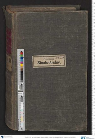 Kabinettsorders vom 1. Januar 1753 - 31. Dezember 1753 (Abschriften)