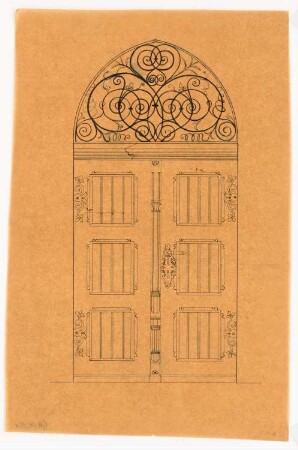 Villa Kunheim, Berlin-Niederschönweide: Eingangstür