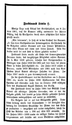 Ferdinand Levin.
