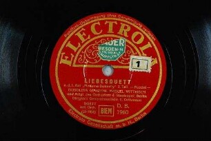 Liebesduett a. d. 1. Akt "Madame Butterfly"; 2. Teil / Puccini