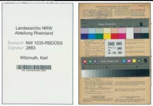 Entnazifizierung Karl Witzmuth , geb. 18.05.1909 (Baecker)