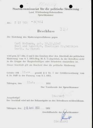 Hofmann, Karl