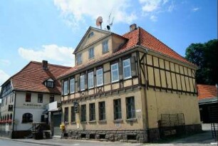 altes Postgebäude an der Hauptstraße 28
