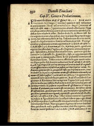Cap. V. Genera Probationum