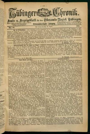 20. April (Nro. 90) - 24. April (Nro. 94)