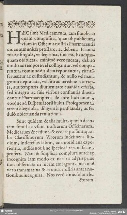 Haec sunt Medicamenta, ta simplicia quam composita ...