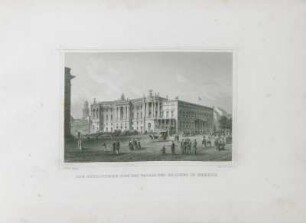 Tafel: Die Bibliothek und das Palais des Kaisers in Berlin