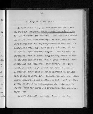 Sitzung am 5. Mai 1925.
